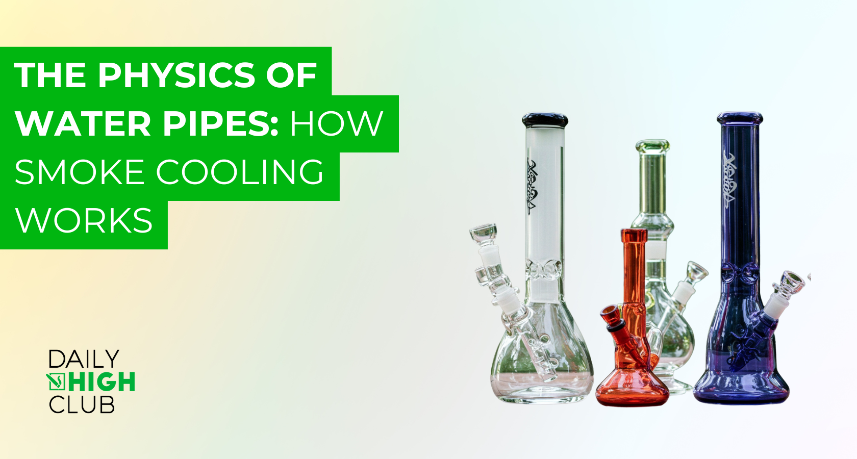 The Physics of Water Pipes: How Smoke Cooling Works