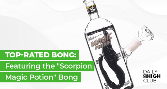 Top-Rated Bong: Featuring the "Scorpion Magic Potion" Bong