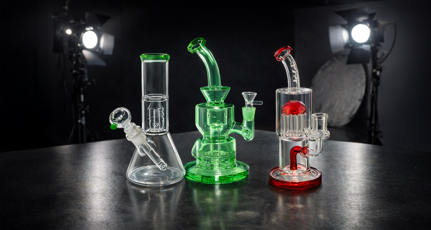 Types of Bong Percolators Explained (Visual Guide)