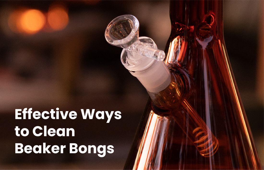 Effective beaker bong cleaning