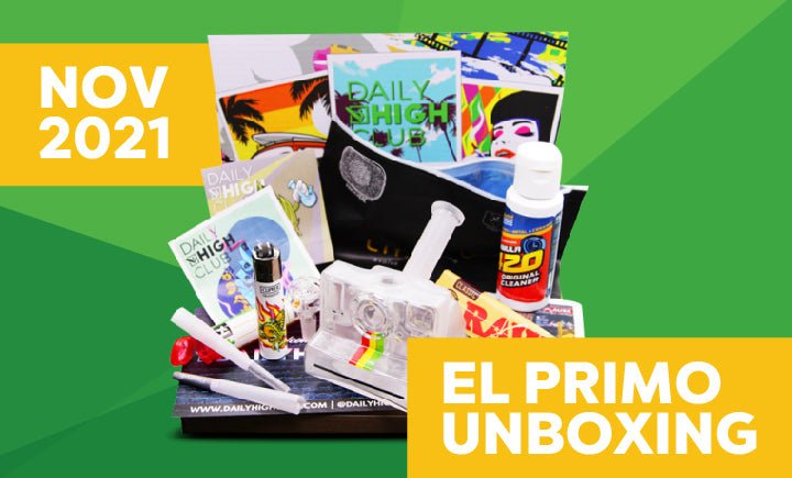 November 2021 El Primo Unboxing - Daily High Club