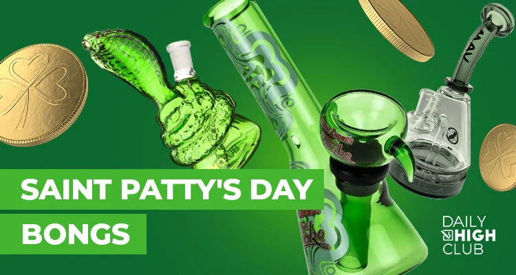 saint pattys day bongs
