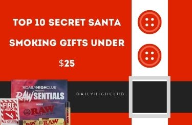 Top 10 Secret Santa Smoking Gifts Under $25 - Daily High Club