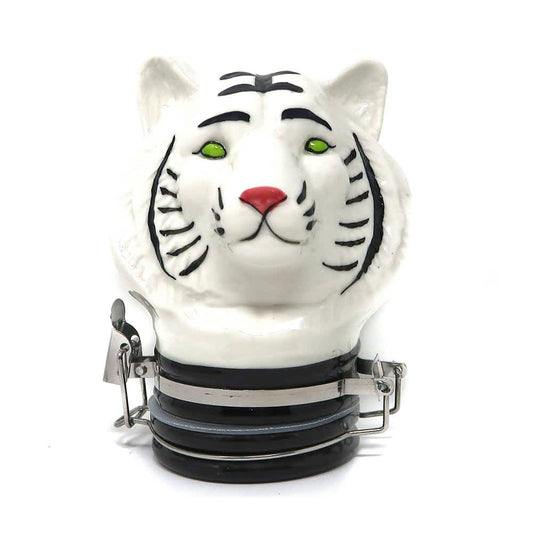 Porcelain White Tiger Jar | 250ml