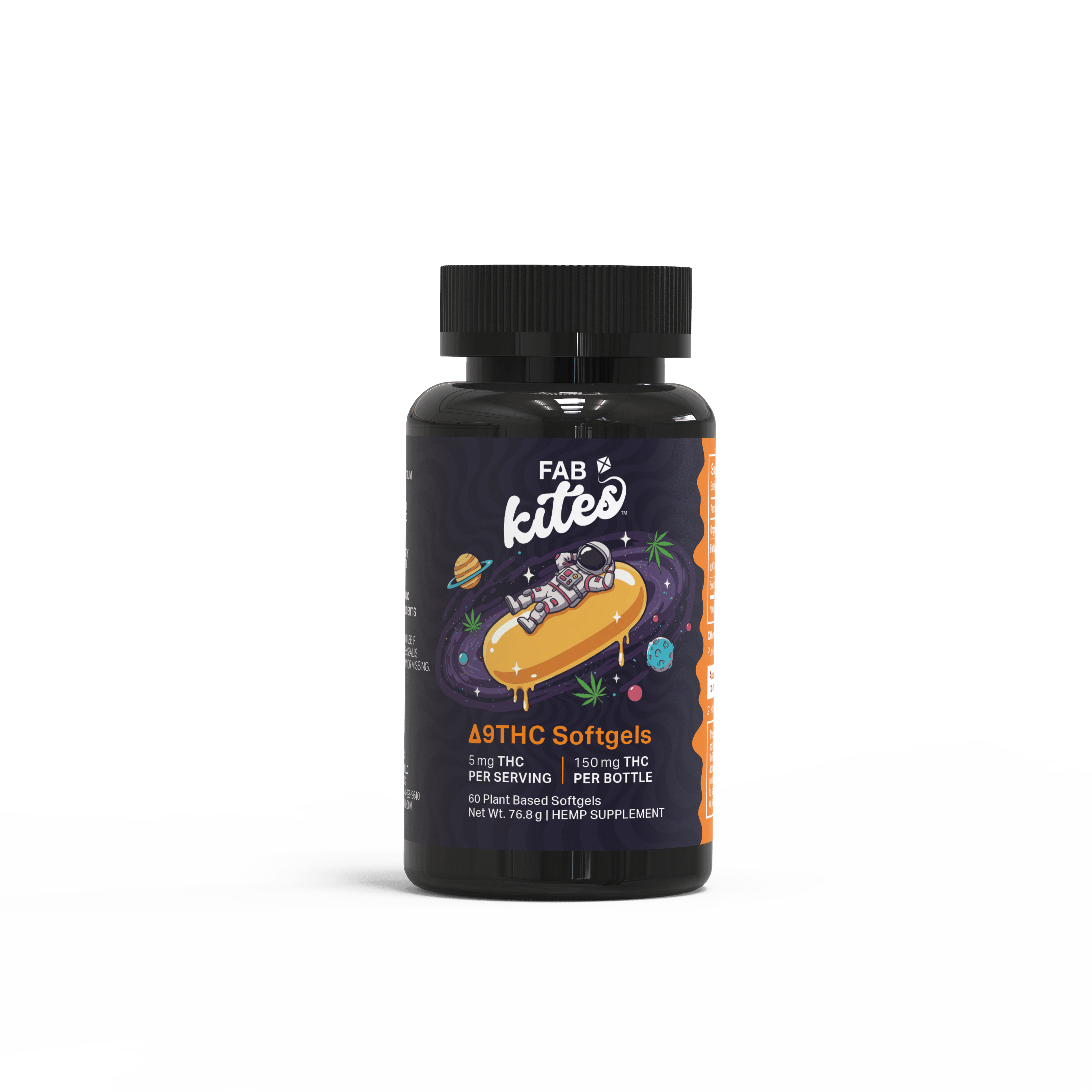 FAB Kites D9 THC Softgels (150mg)