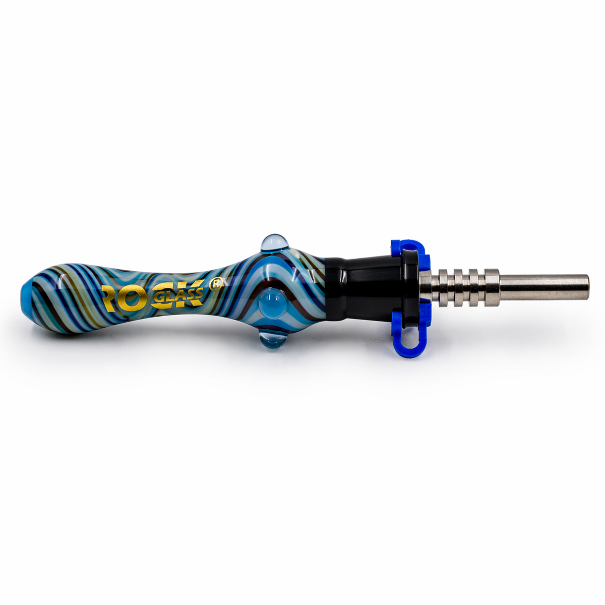 Rock Glass Chromatic Core 14mm Rock Glass Nectar Collector