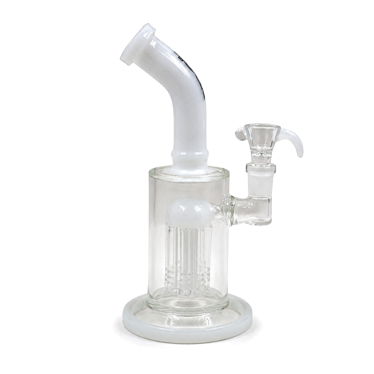 Rock Glass Cobalt Contour 8" Rock Glass Tree Perc Bong