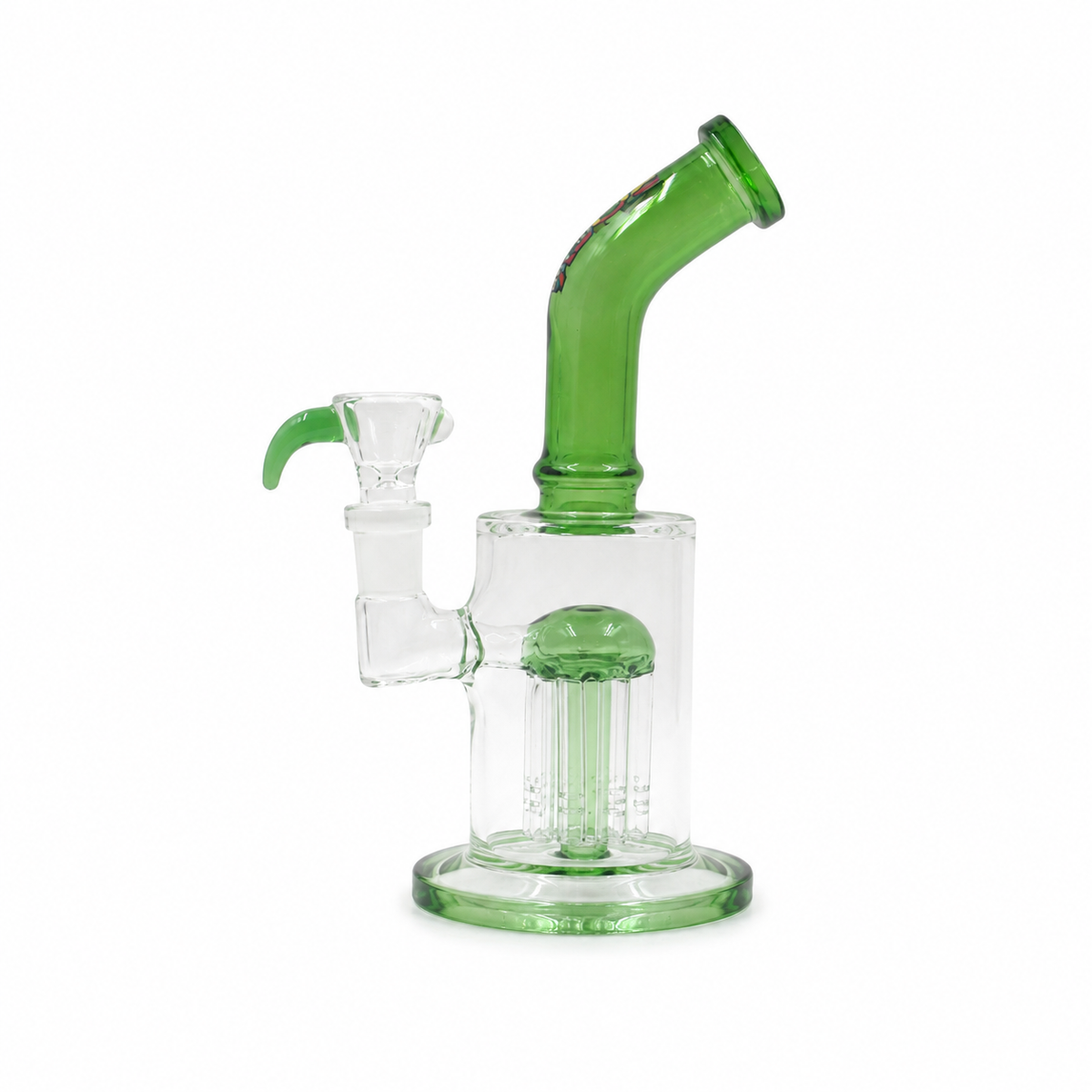 Rock Glass Cobalt Contour 8" Rock Glass Tree Perc Bong