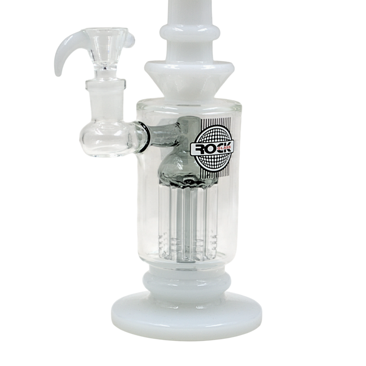 Rock Glass Cascade 10â€ Tree Perc Glass Bong
