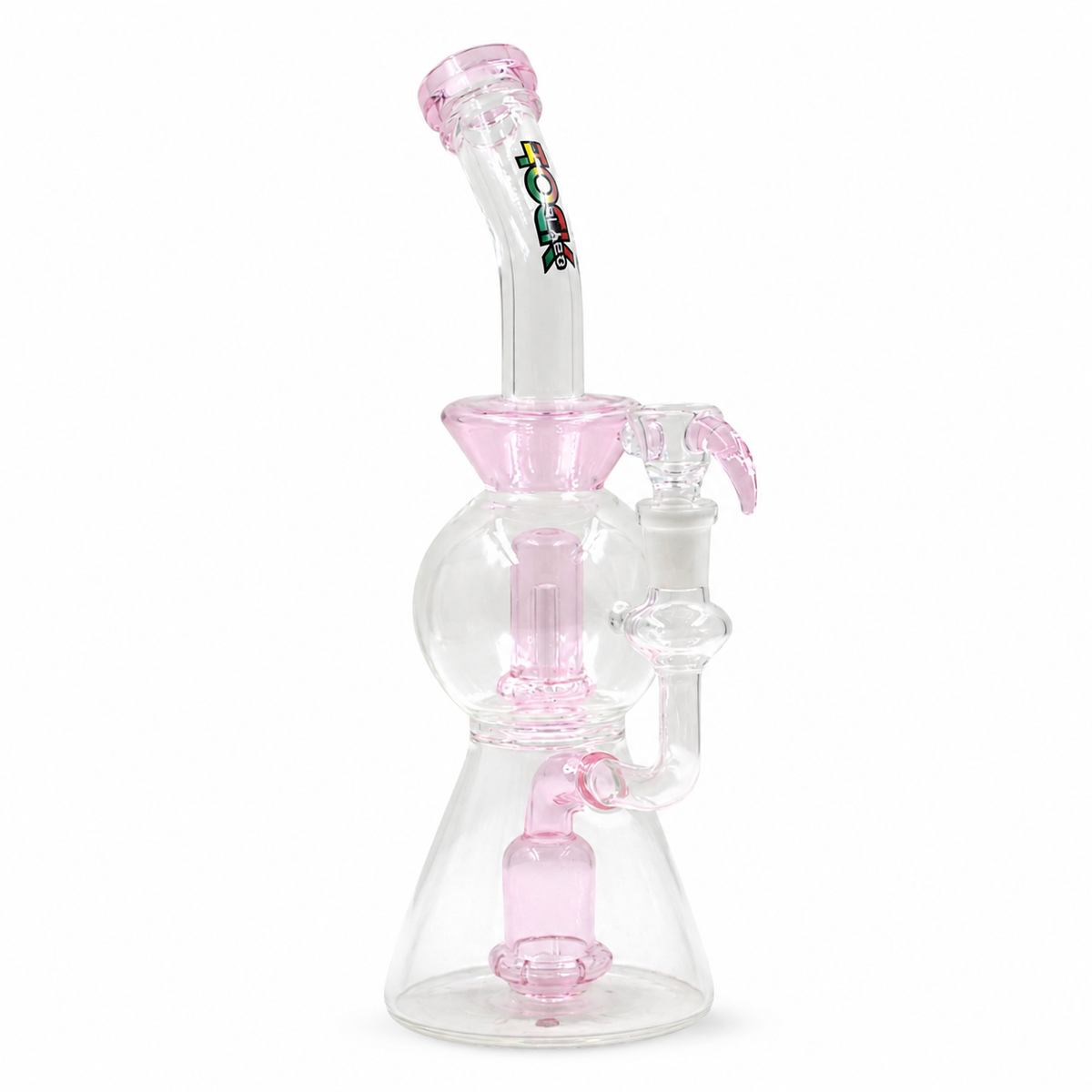 Rock Glass Fusion 12â€ Dome Chamber Showerhead Bong