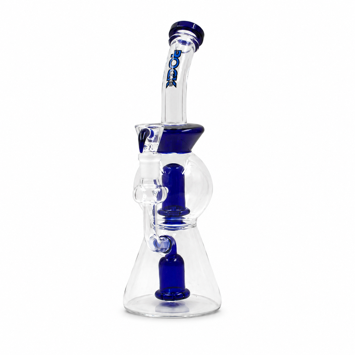 Rock Glass Fusion 12â€ Dome Chamber Showerhead Bong