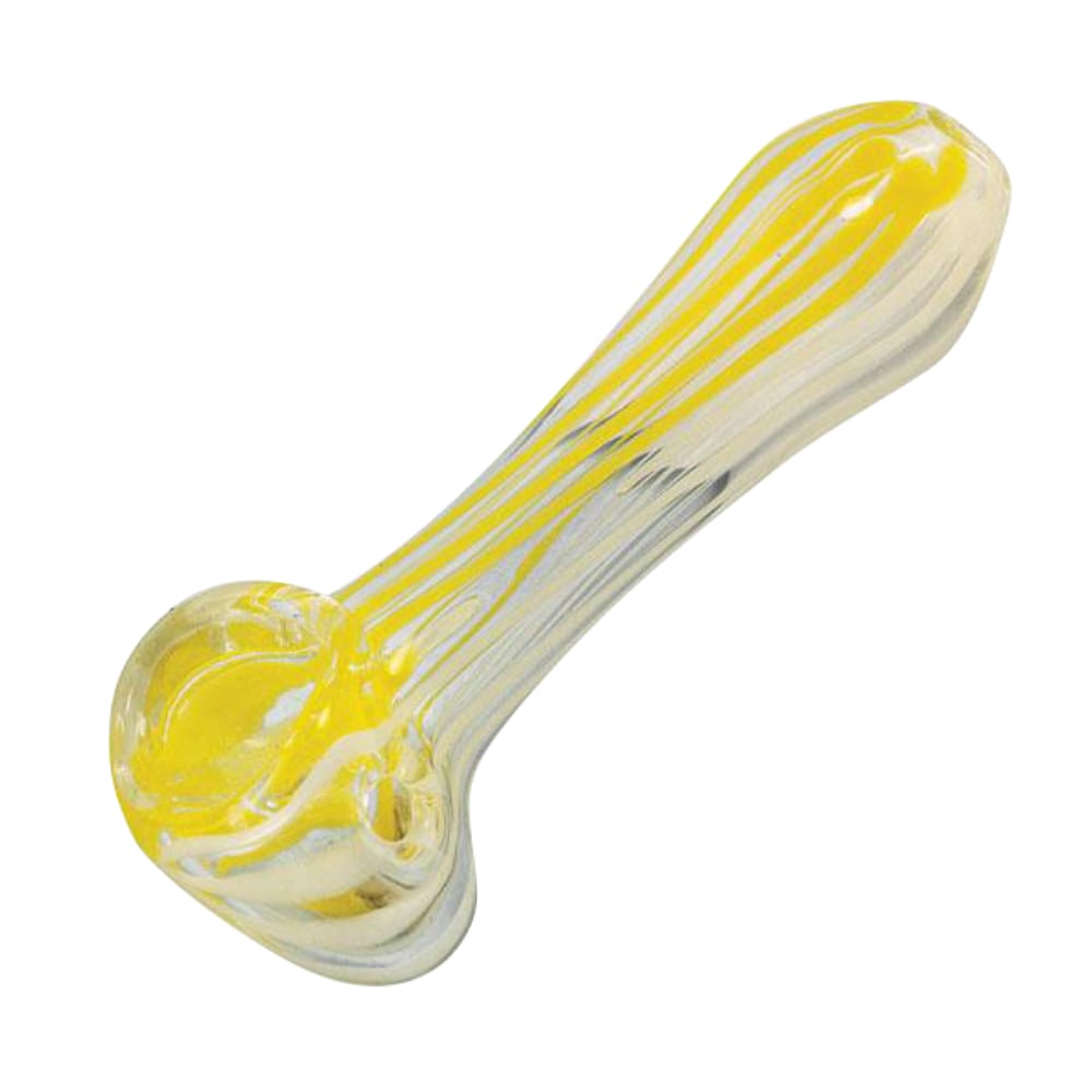 Small Striped Glass Pipe - 2.75"
