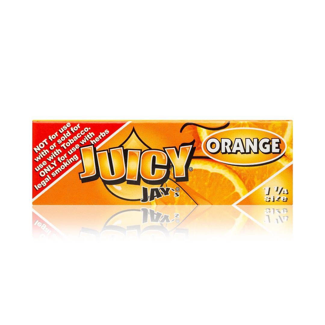 Juicy Jay's Rolling Papers Orange 5 Pack Juicy Jay-Rolling 1 1/4 Papers