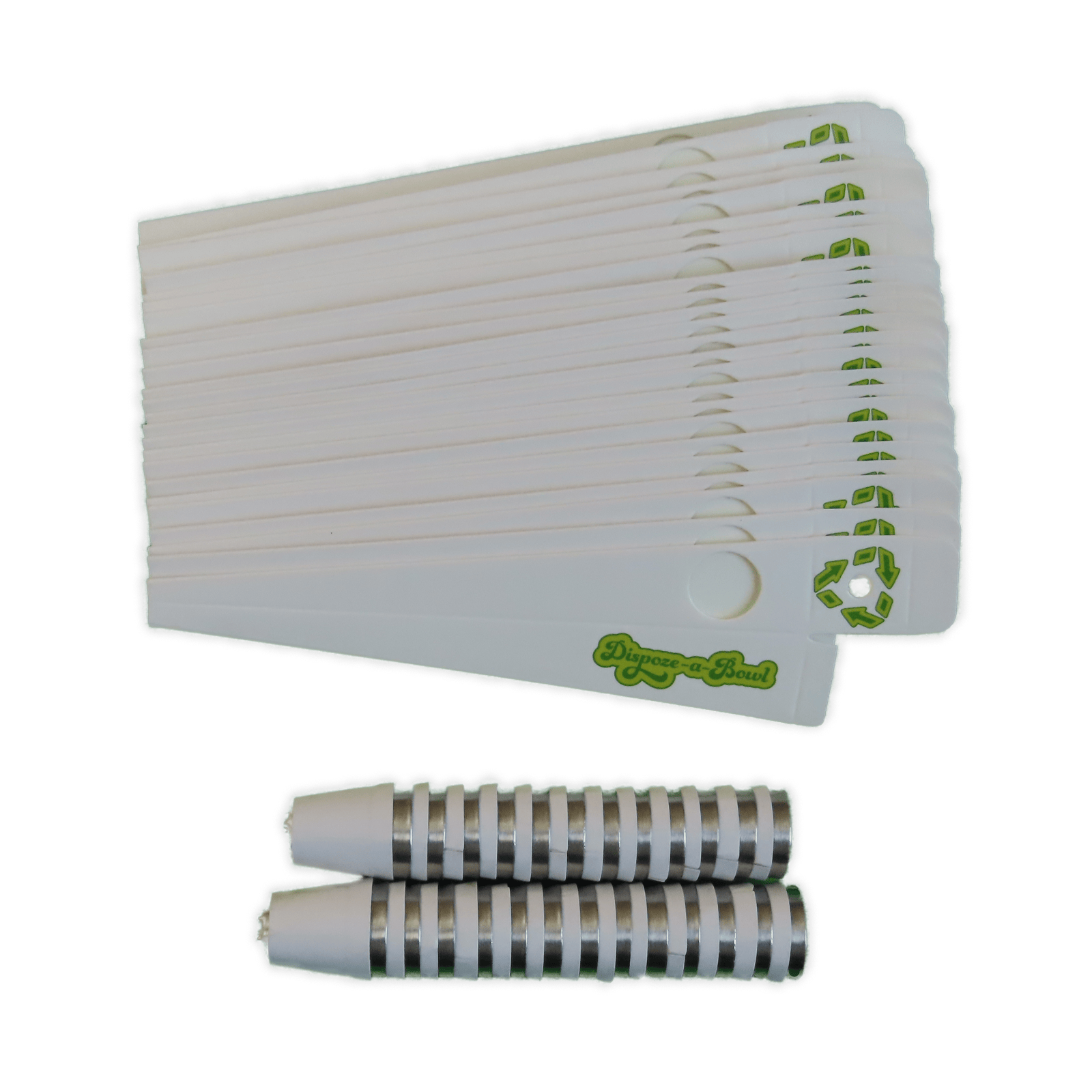 The Dispoze-a-Bowl® 25 Pack: Fresh, Clean, & Convenient Smoking Pipes with Stainless Steel Bowl