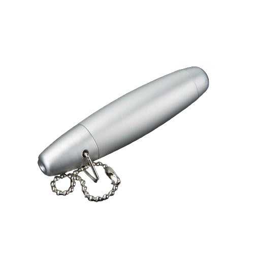 One Hitter Fat Short with Maze Cooling Coil Silver