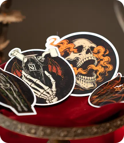 CUSTOM STICKERS