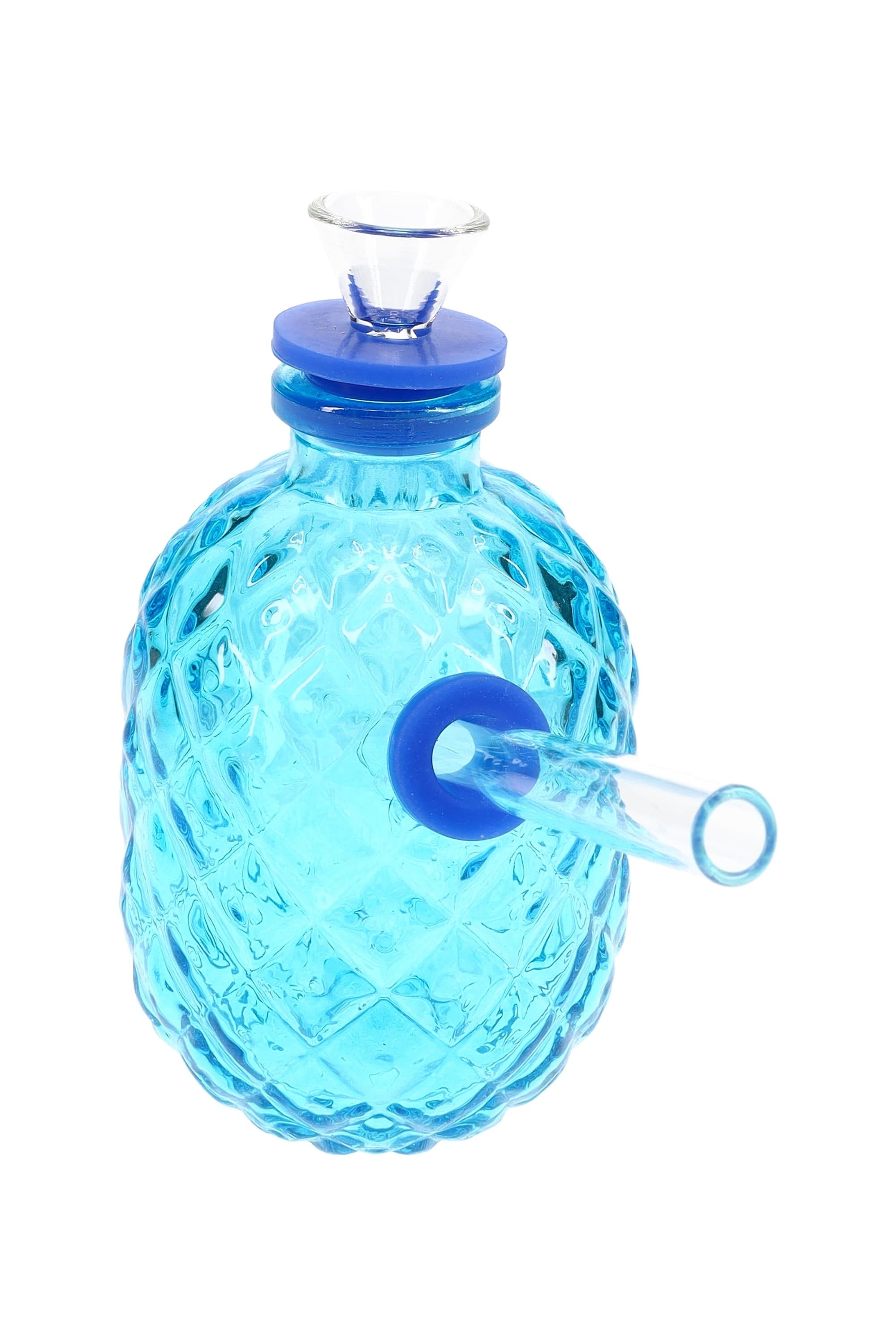 Primate Glass Glass Pineapple Mini Bong “Tropical Sipper” – 4″