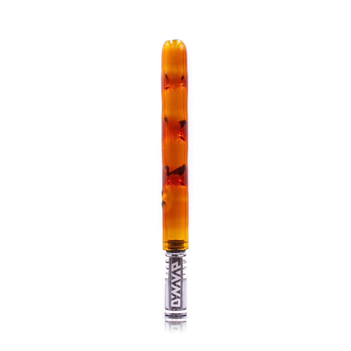 The Stash Shack Replacement Part Amber 3D Glass Cooling Stem for DynaVap