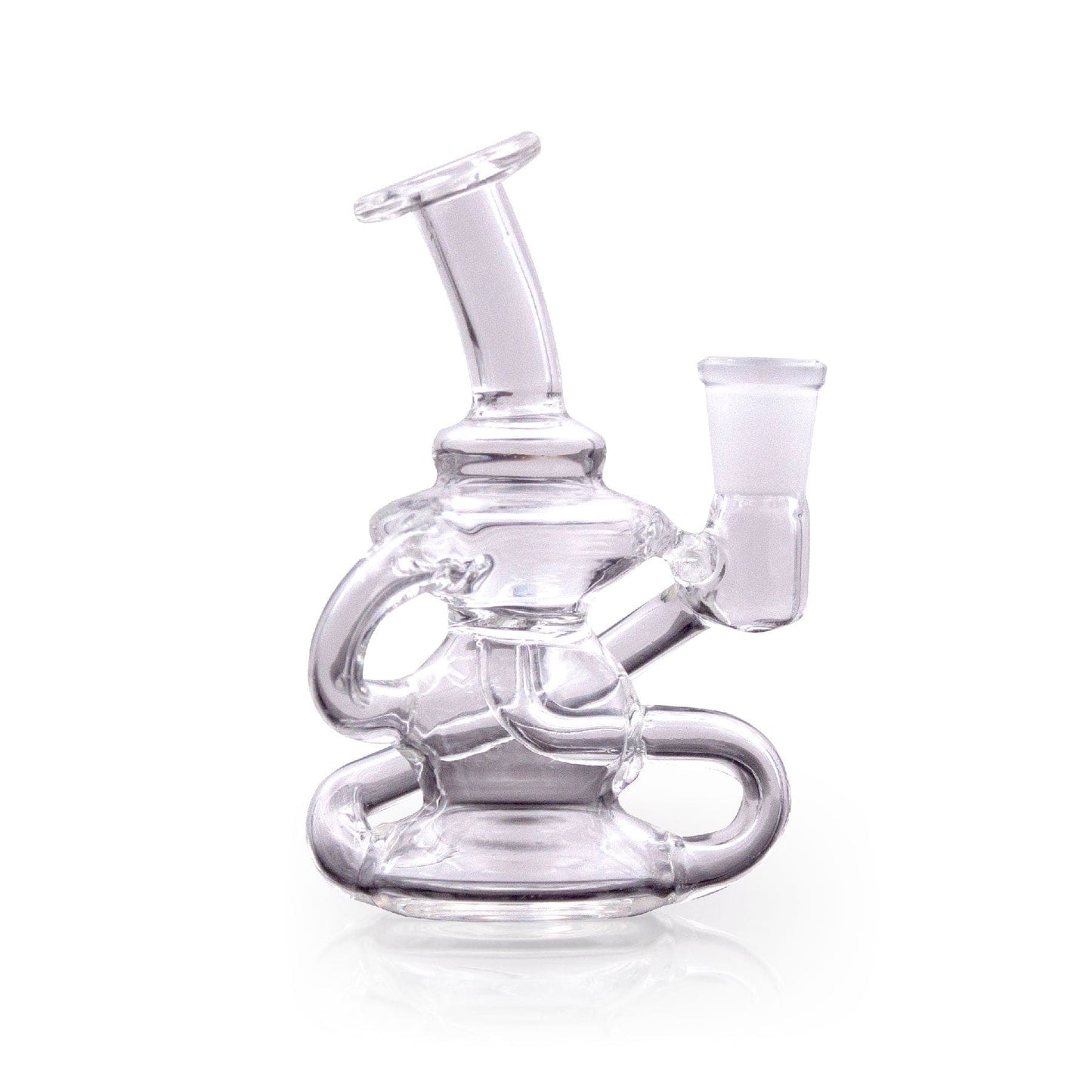 The Stash Shack Dab Rig 4" Klein Recycler Mini Rig