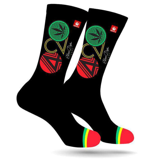 StonerDays Apparel 420 Rasta Stoner Socks