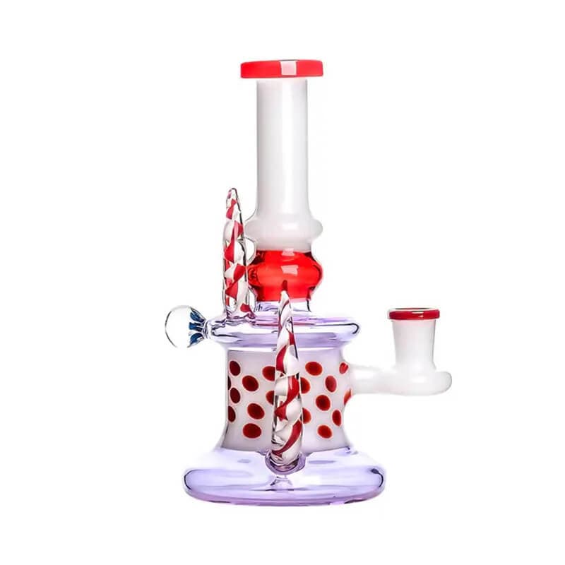 Calibear DAB RIG PPL HORNS GLASS WATER PIPE GLASS DABRIG