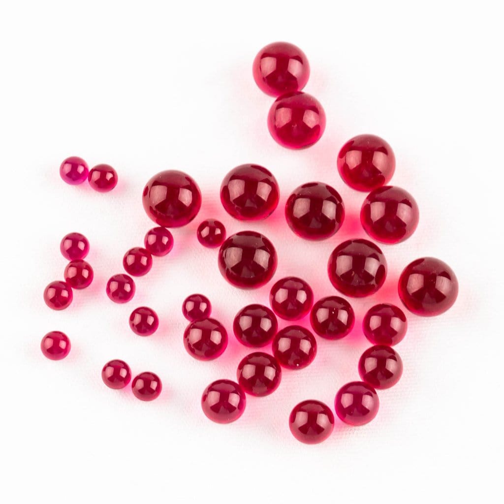 The Stash Shack 4mm (2pcs) Ruby Terp Pearls