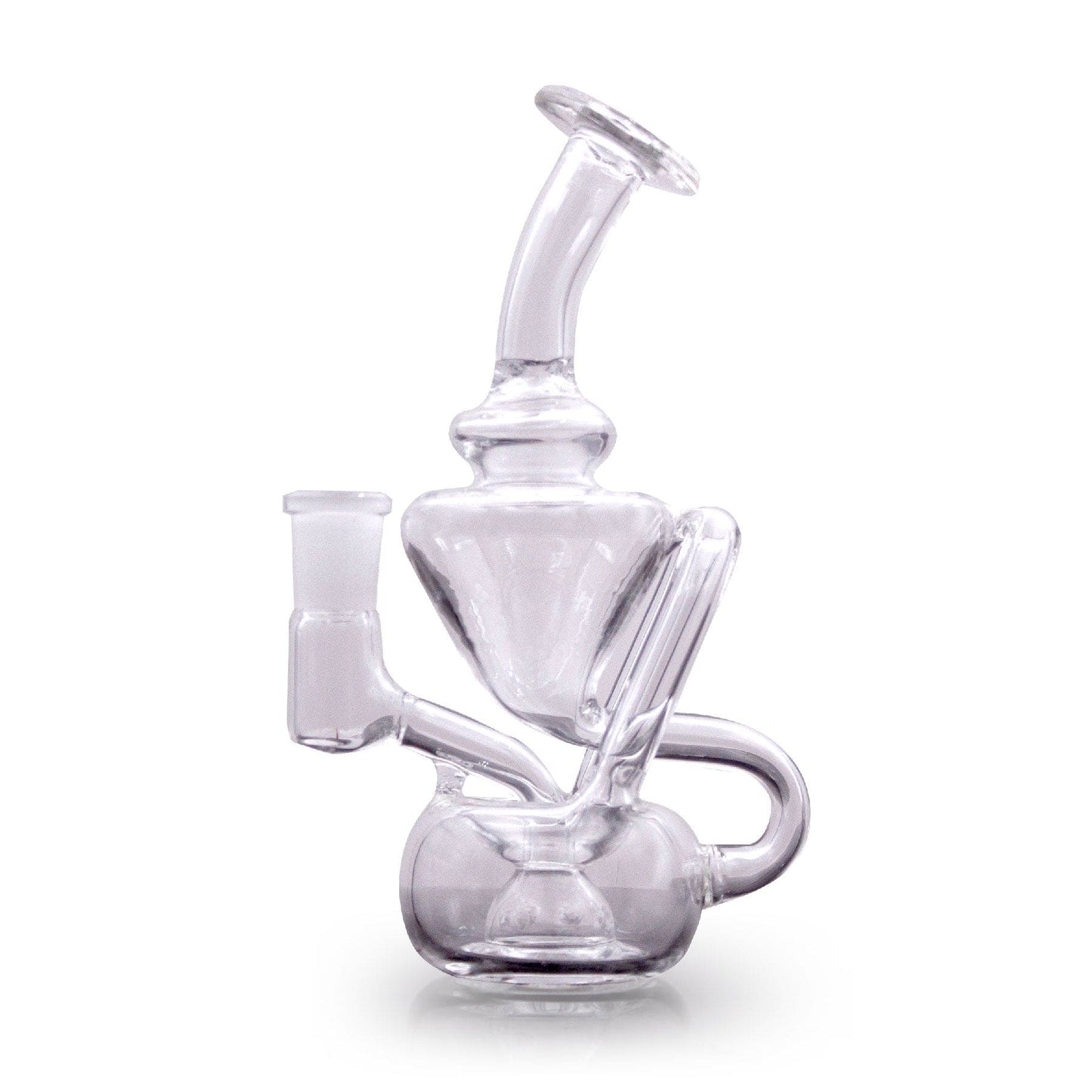 The Stash Shack Dab Rig 5" Backwinder Recycler Mini Rig