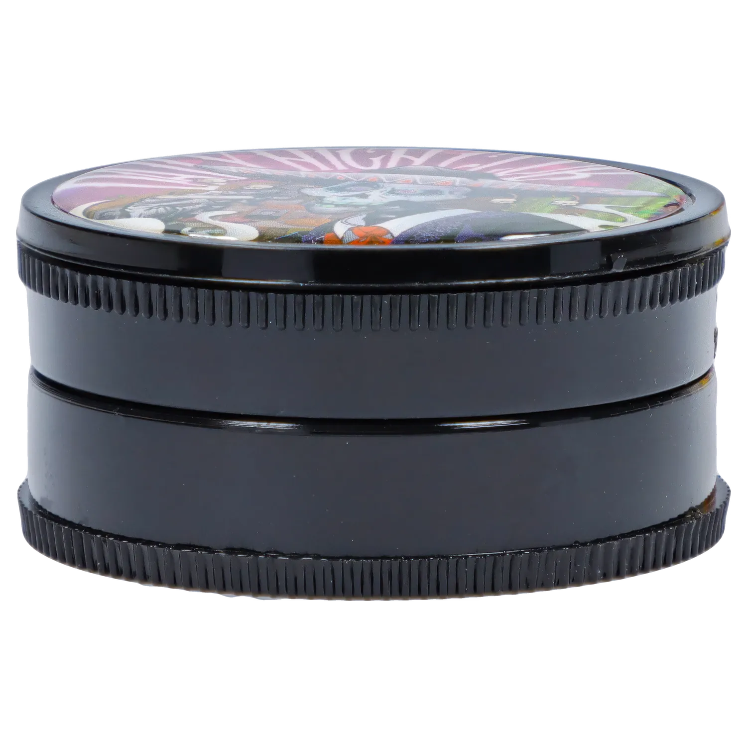 Herb Saver 2 Piece Grinder with Skull Design