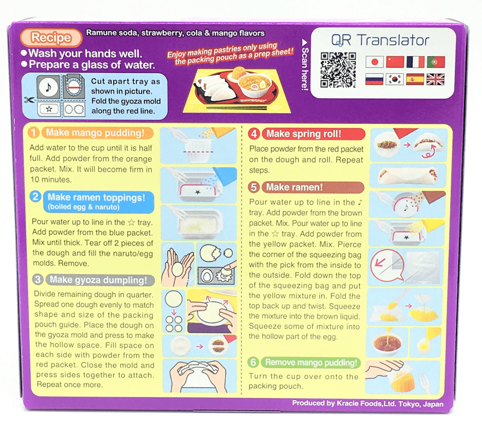 Popin' Cookin' Snacks DIY Candy Making Kit - Tanoshii Ramen