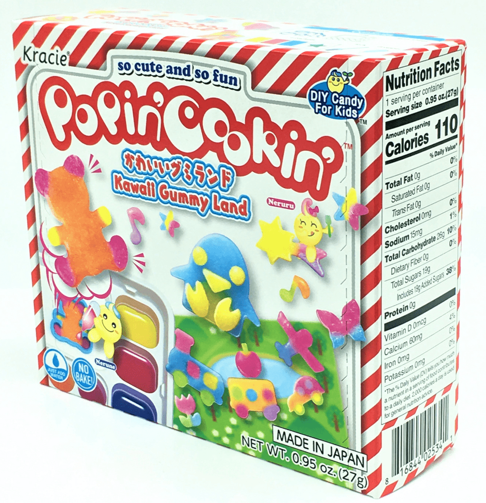 Popin' Cookin' Snacks DIY Candy Making Kit - Tanoshii Kawaii Gummy Land