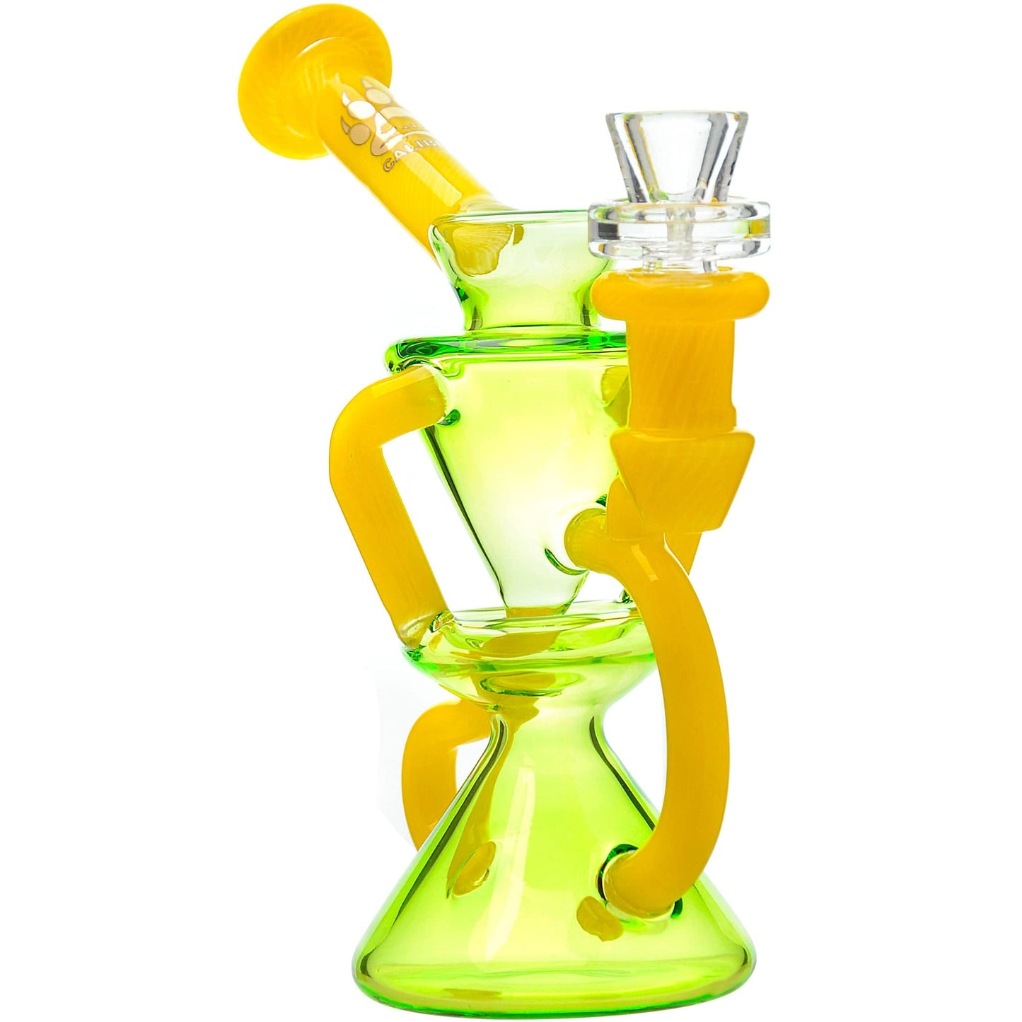 Calibear Dab Rig Opal Accented Recycler Dab Rig