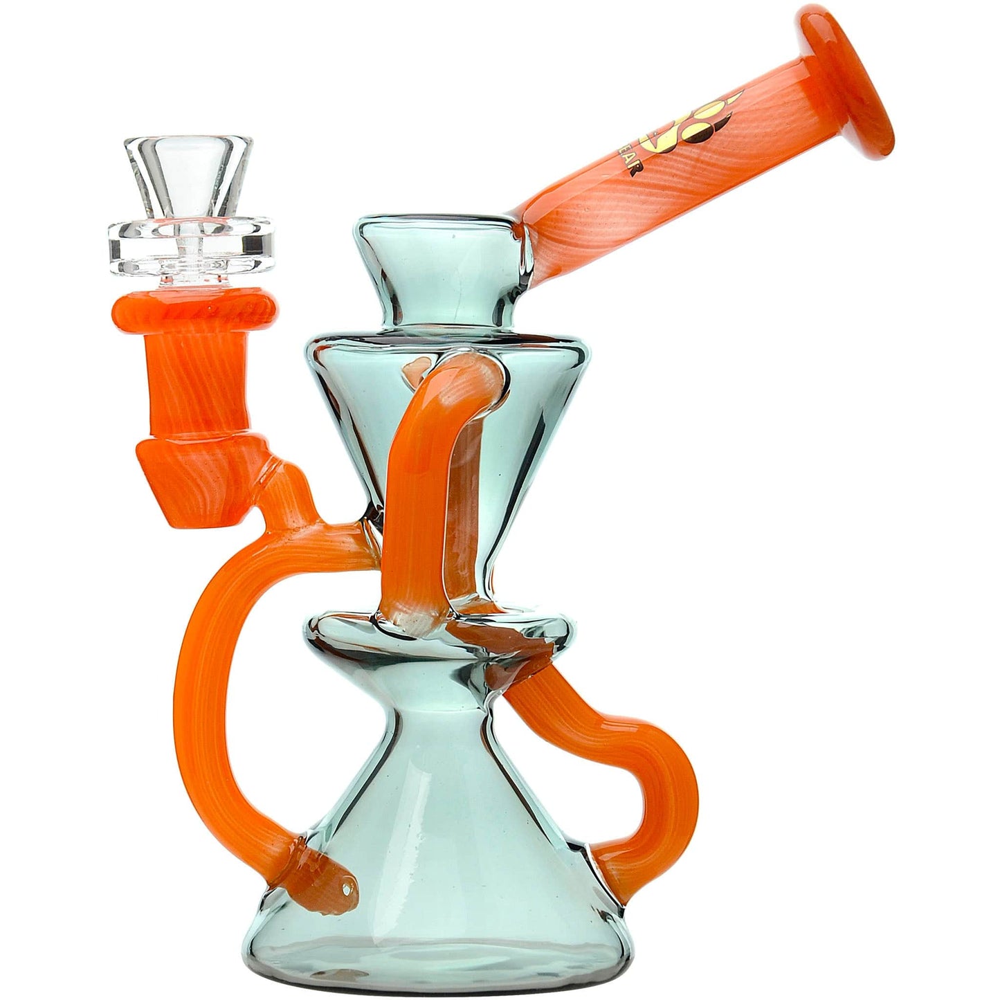 Calibear Dab Rig Opal Accented Recycler Dab Rig