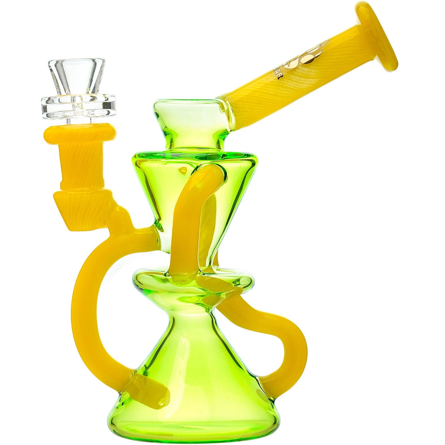 Calibear Dab Rig Opal Accented Recycler Dab Rig