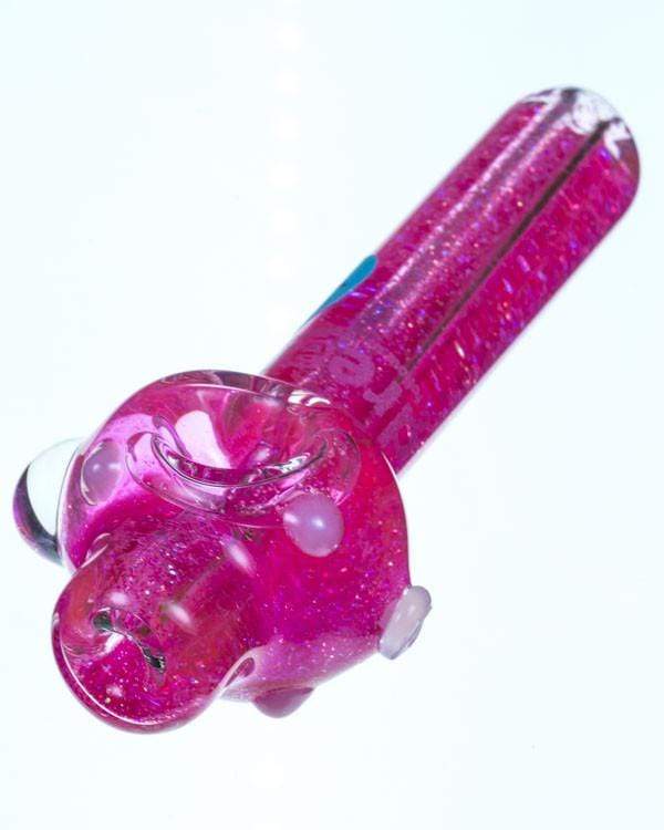 Dream Pipes Hand Pipe Pink Large Liquid Freezable Glitter Hand Pipe