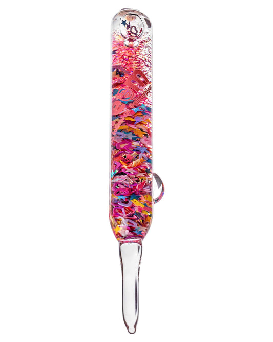 Dream Pipes Dabber Pink Freezable Galaxy Dabber