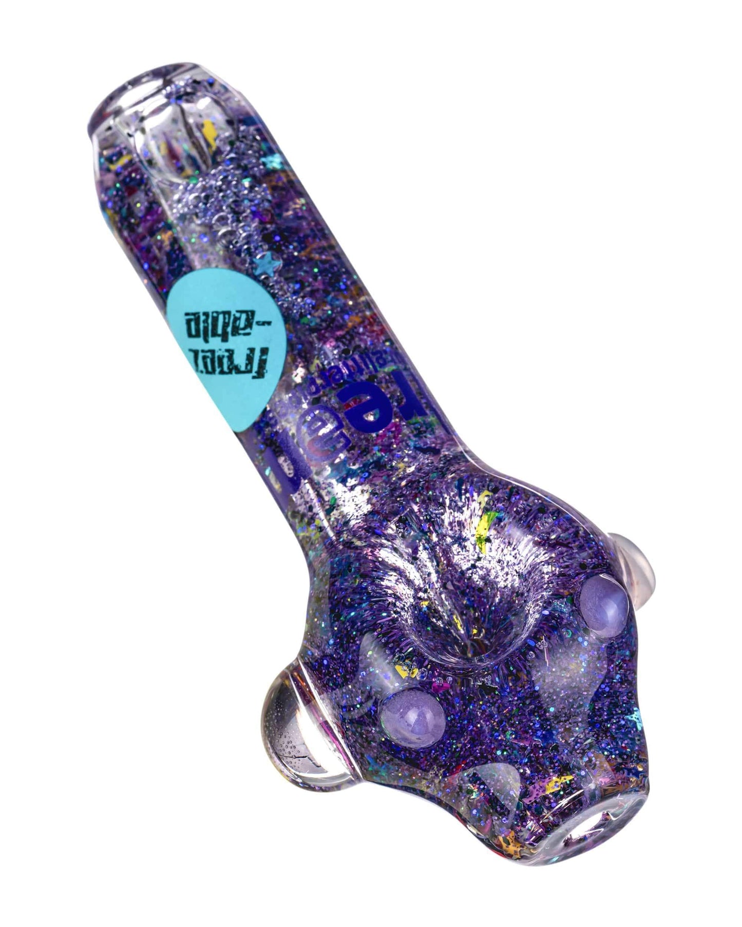 Dream Pipes Hand Pipe Small / Purple Small Freezable Galaxy Spoon Pipe