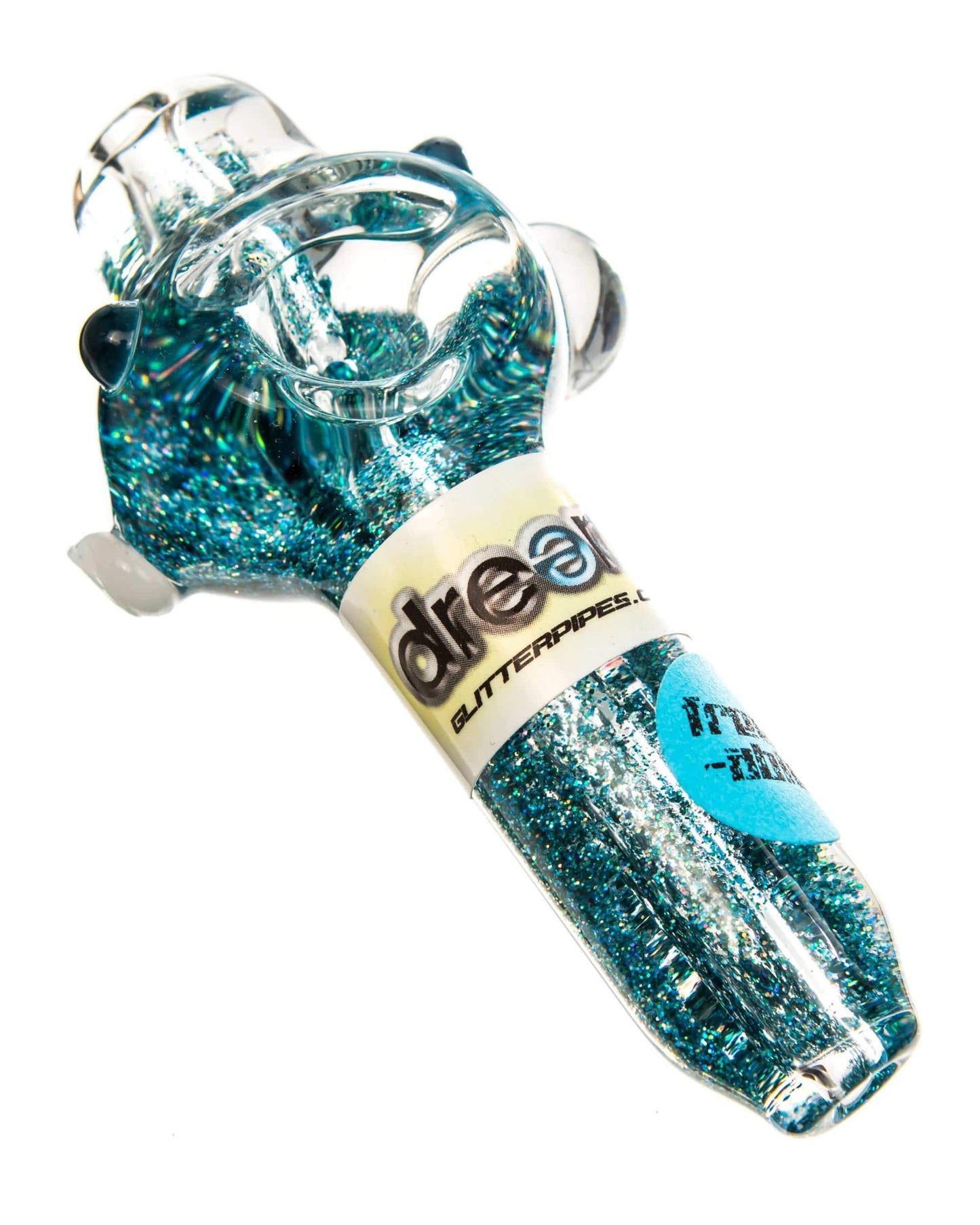 Dream Pipes Hand Pipe Small Liquid Freezable Glitter Pipe