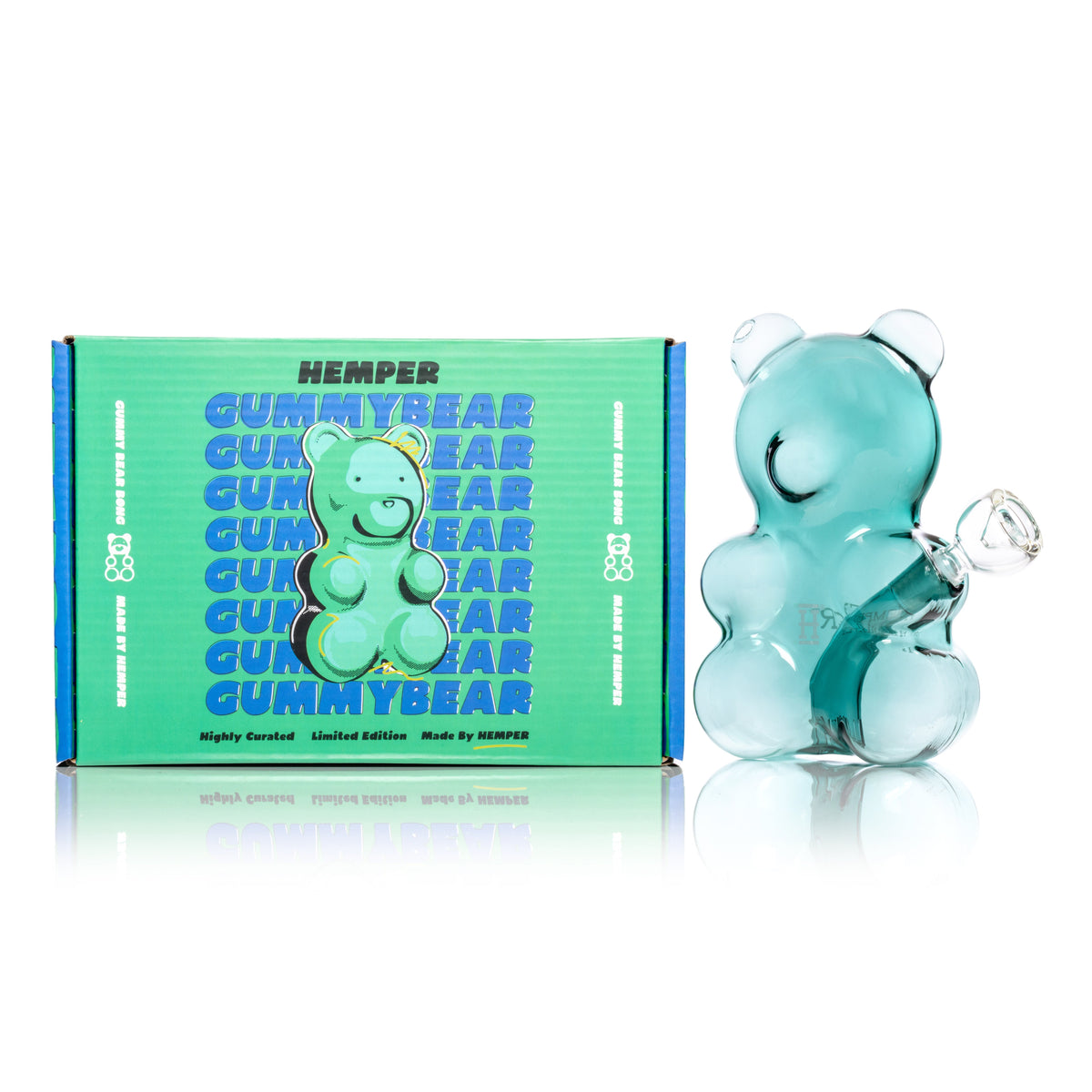 Hemper Gummy Bear Glass Bong