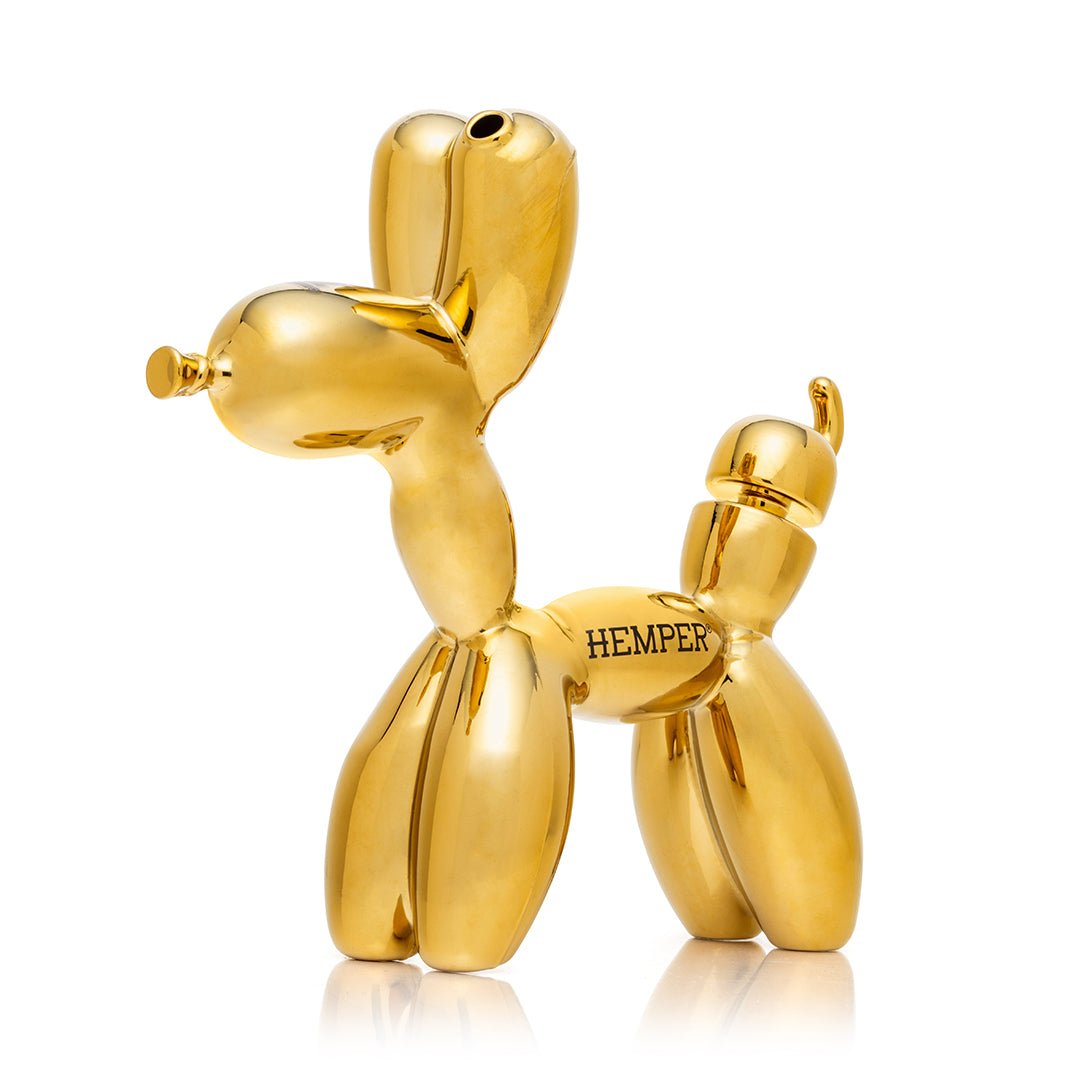 Hemper Balloon Dog Glass Bong