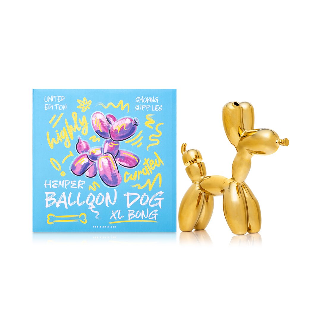 Hemper Balloon Dog Glass Bong