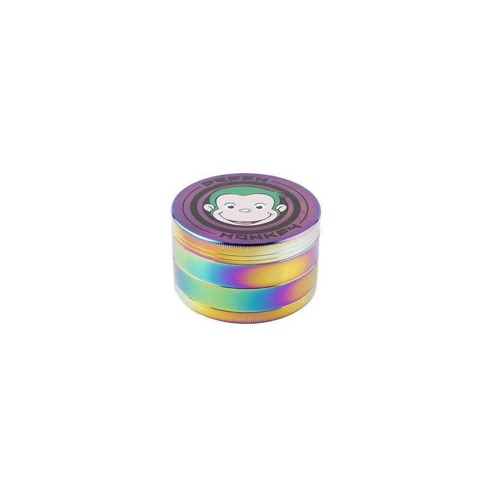 Green Monkey Grinders Rainbow Capuchin 75mm Grinder