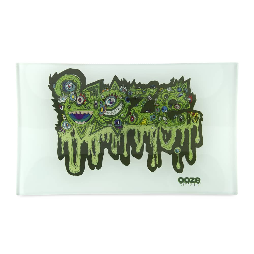 Ooze Rolling Tray Oozemosis Ooze Shatter Resistant Glass Rolling Tray