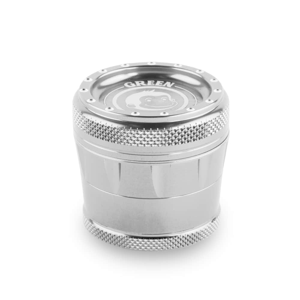 Green Monkey Grinders Silver Tamarin 50mm Grinder