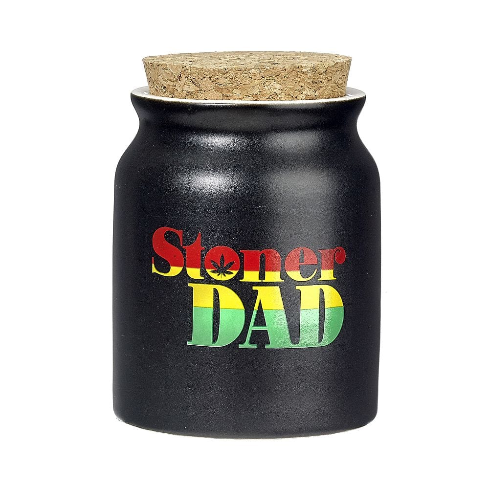 FashionCraft Cannabis Bundle Stoner Dad Rasta Mug & Stash Jar