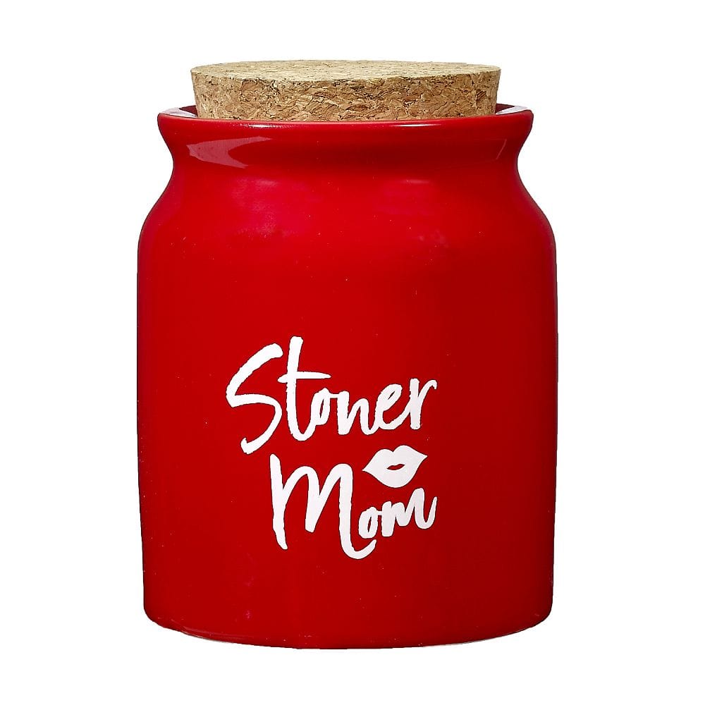 FashionCraft Bundle Set Stoner Mom Ashtray and Stash Jar set