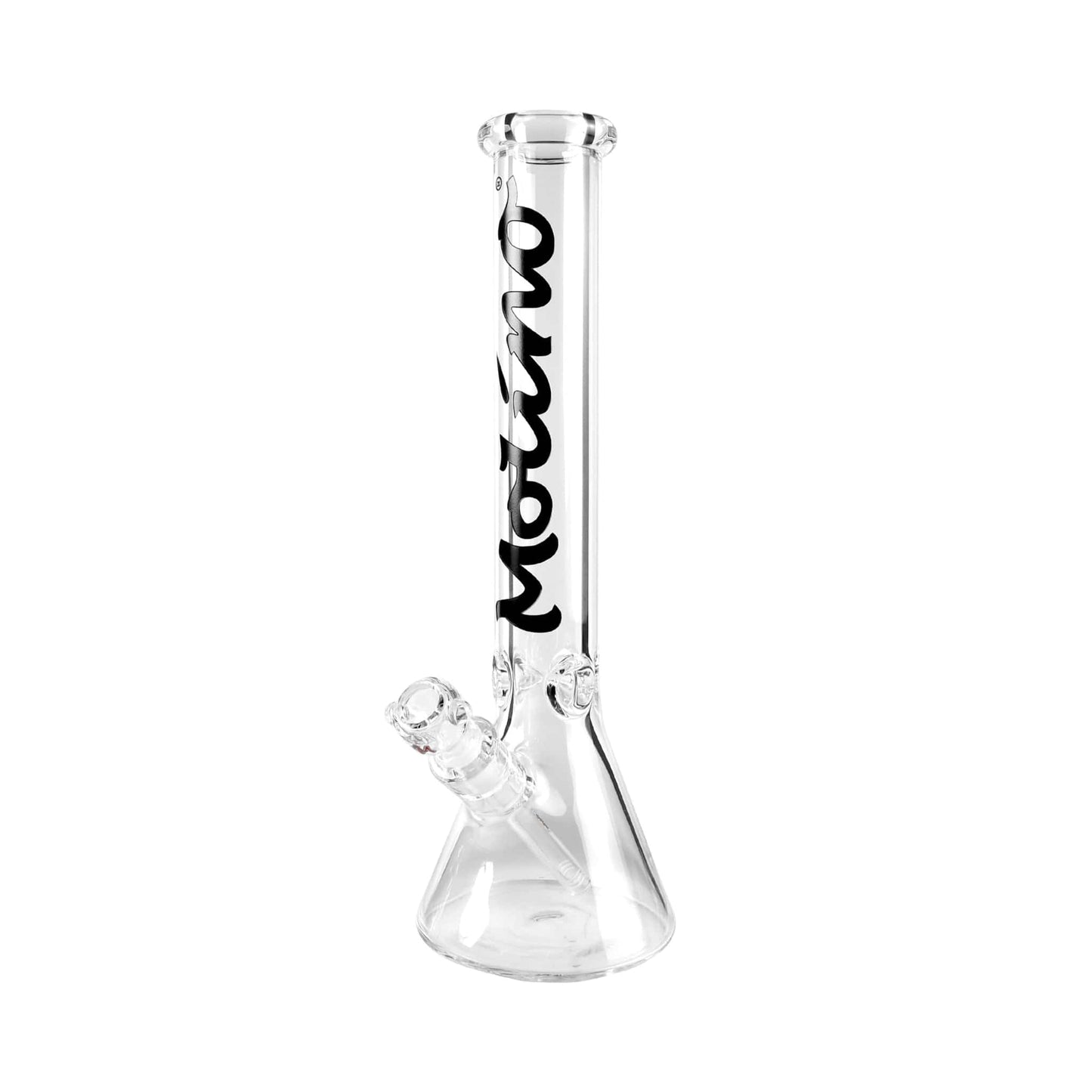 Molino Glass Black Logo 9 mm Thick Glass Beaker Bong