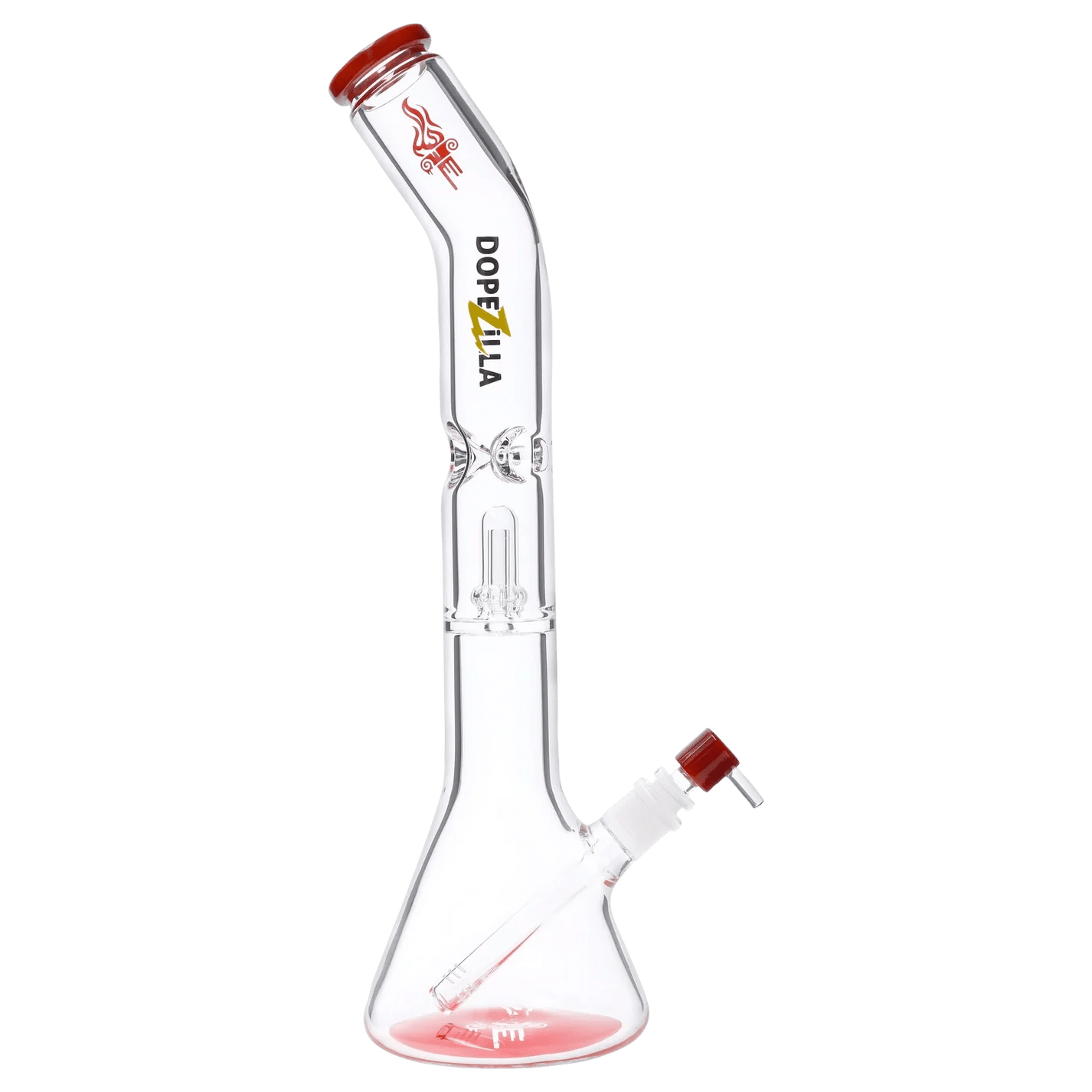 Dopezilla Bongs Red Titans Promethus Water Pipe