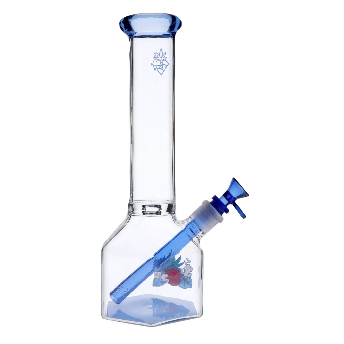Cabana Cannabis Co. Pineapple Bong Light Blue - 12 in.