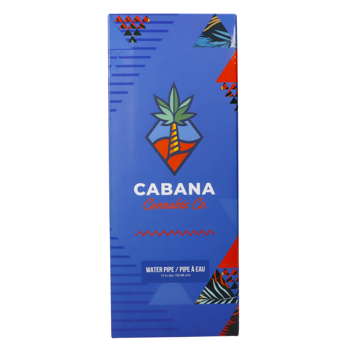 Cabana Cannabis Co. Pineapple Bong Light Blue - 12 in.