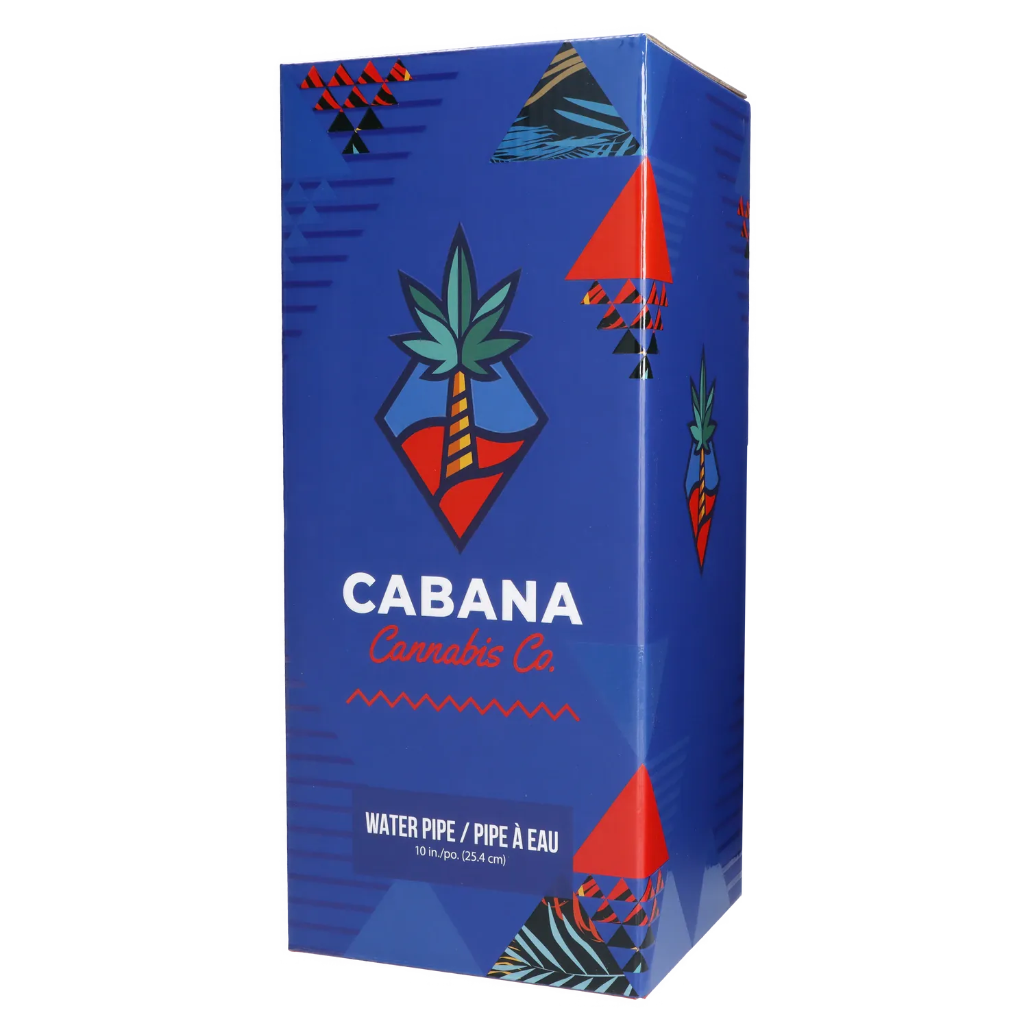 Cabana Cannabis Co. Surf Board Water Pipe Teal - 10in